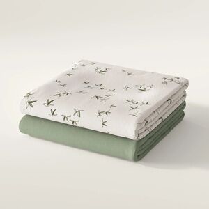 Nestig Mini Crib Flutter Sheet Set - set of 2